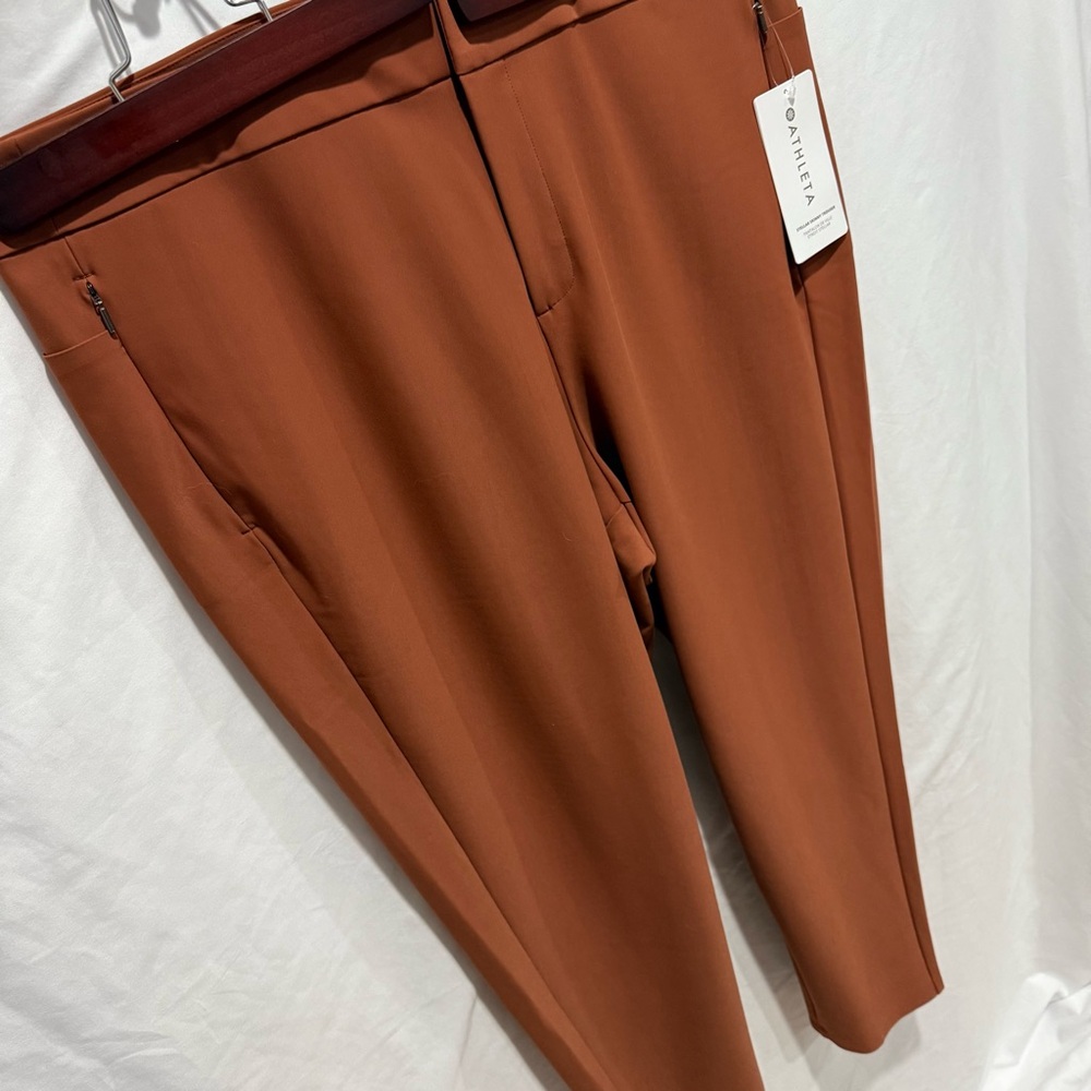 Athleta Stellar Skinny Trouser Women’s 20 Workwear Travel Wrinkle-Resistant Cozy - Picture 2 of 16